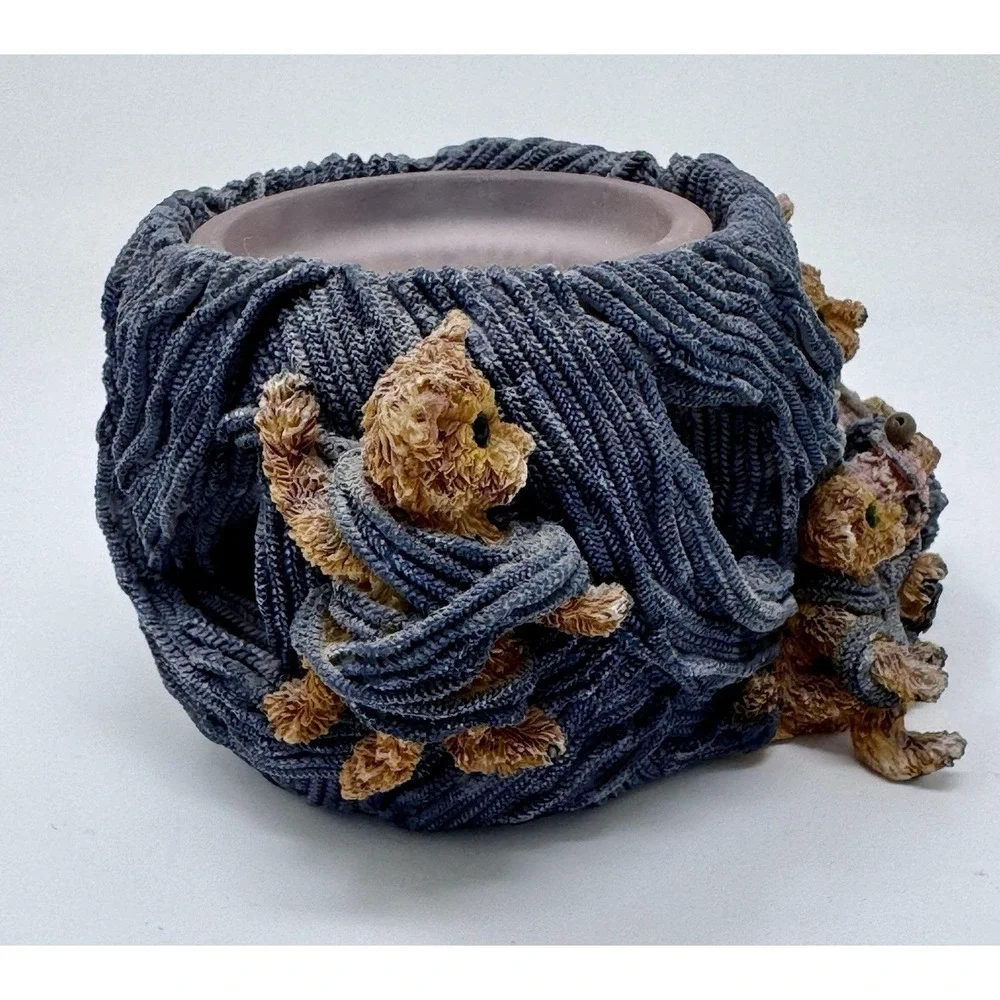 Boyds Bears: Darby & Jasper - Candle Holder - 1st Edition 1E/3088 - # 27802